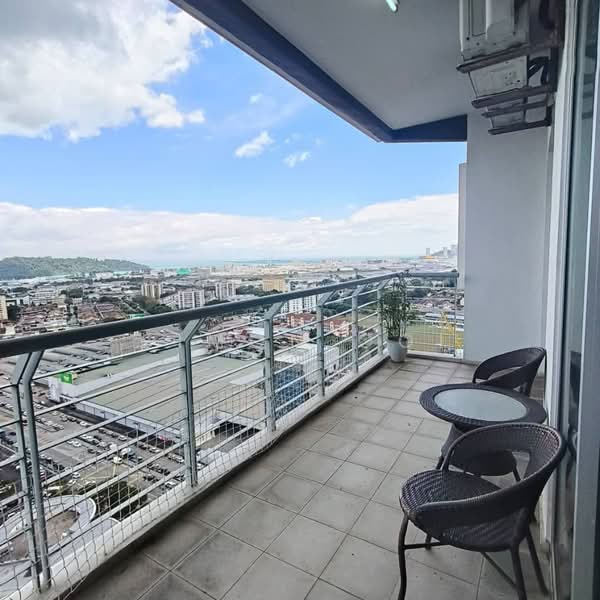 Kondominium untuk Dijual di Elit Heights @ Bayan City - Simon Ooi - Balcony - PropertyGuru.com.my