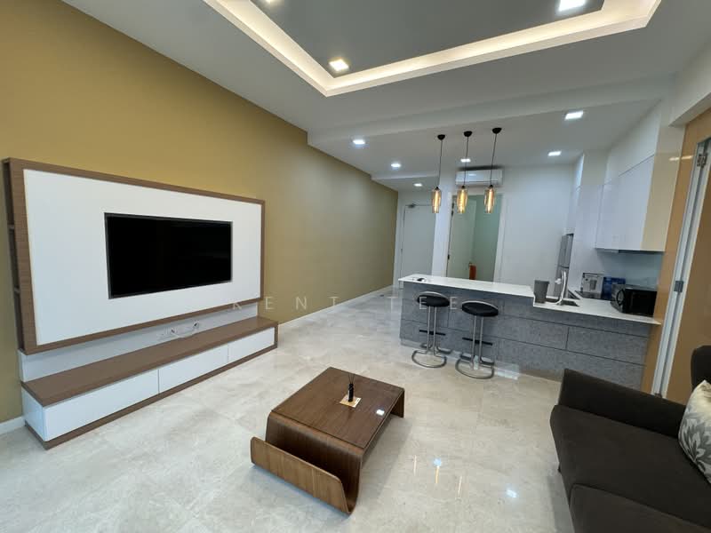 Servis Apartment untuk Disewa di Vogue Suites One - Kent Tee - Living Room - PropertyGuru.com.my