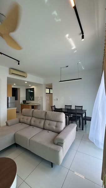 Service Residence for Rent at Setia SKY Residences - Vaness Chin - Living Room - PropertyGuru.com.my