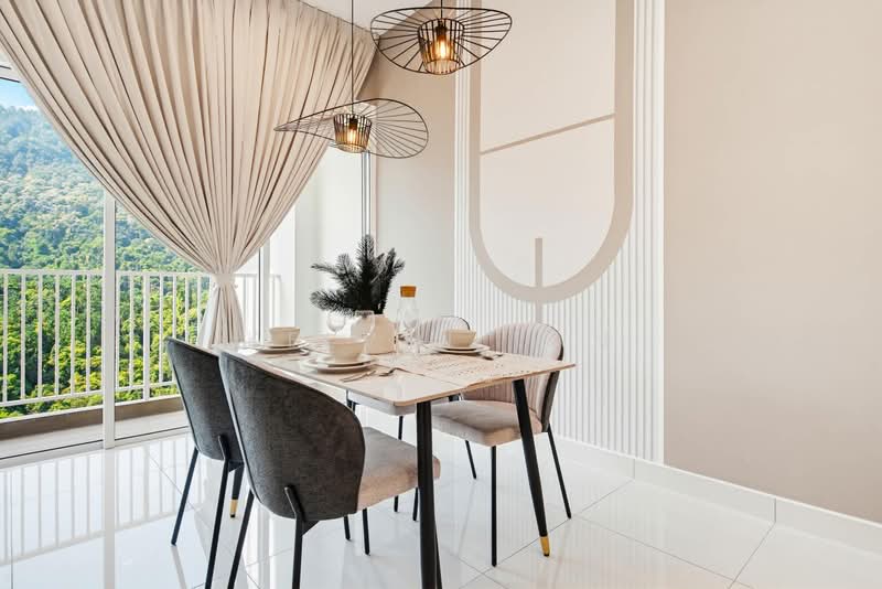 Condominium for Rent at Ferringhi Residence 2 - Kelvin Tan - Dining Room - PropertyGuru.com.my