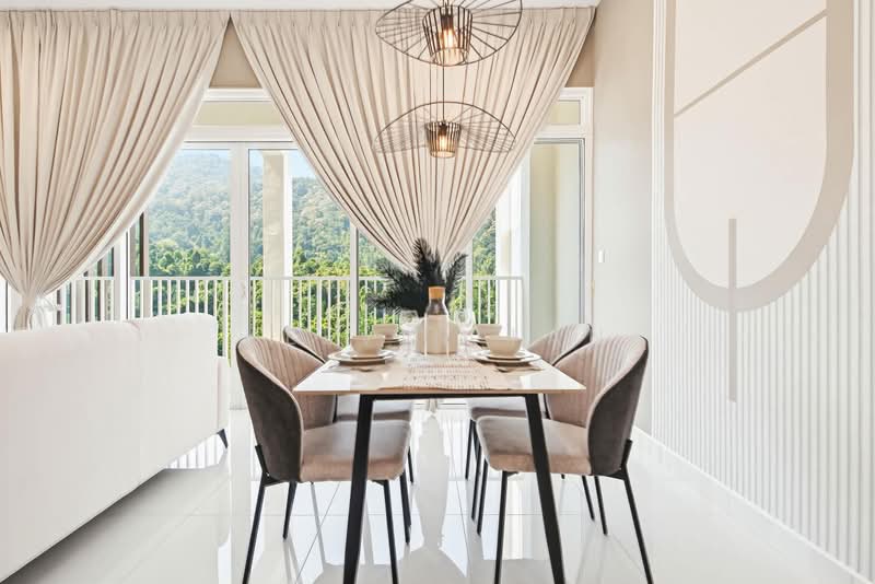 Condominium for Rent at Ferringhi Residence 2 - Kelvin Tan - Dining Room - PropertyGuru.com.my