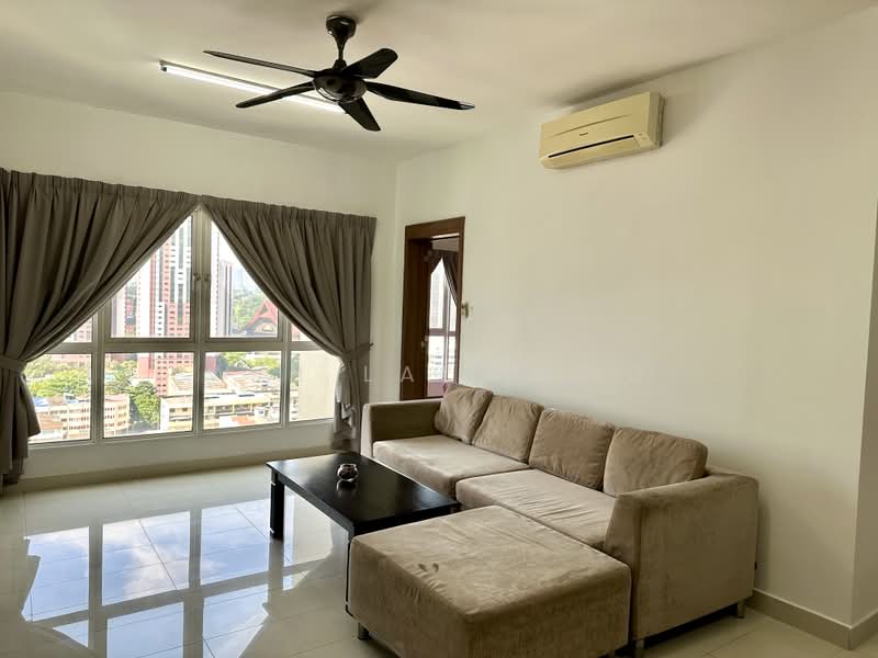 Servis Apartment untuk Disewa di Titiwangsa Sentral - Wai Lai Peng - Living Room - PropertyGuru.com.my