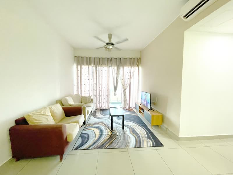 Service Residence for Rent at Almyra Residences - Eiffel Lai - Living Room - PropertyGuru.com.my