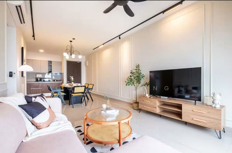 Servis Apartment untuk Disewa di M Vertica - Connie Wong - Living Room - PropertyGuru.com.my
