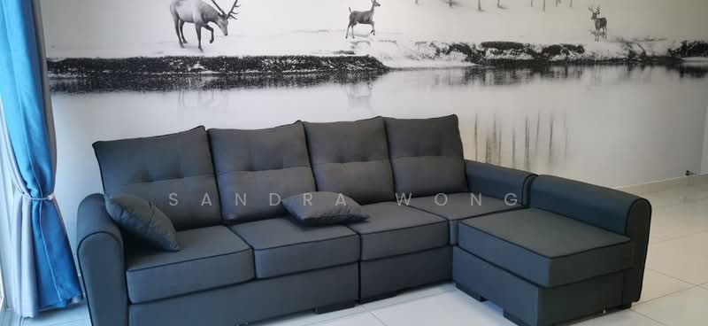 Kondominium untuk Disewa di Paraiso Residence @ The Earth - Sandra Wong - Living Room - PropertyGuru.com.my