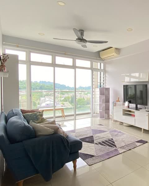Condominium for Rent at Dwiputra Residences - Liza Mazli - Living Room - PropertyGuru.com.my