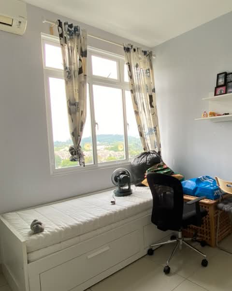 Condominium for Rent at Dwiputra Residences - Liza Mazli - Room with Bed, Study, Hobby - PropertyGuru.com.my