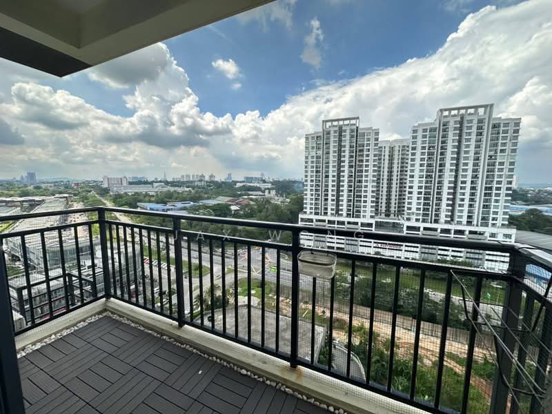 Servis Apartment untuk Dijual di Country Garden Central Park - Jax Wong - Balcony - PropertyGuru.com.my