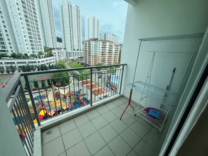 Condominium for Rent at SummerSkye Residences - Vincent Koay - Balcony - PropertyGuru.com.my