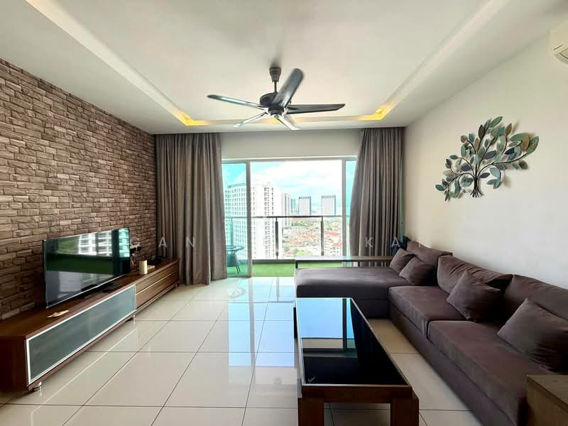 Kondominium untuk Disewa di The Latitude Condominium - Gan Chun Kai - Living Room - PropertyGuru.com.my