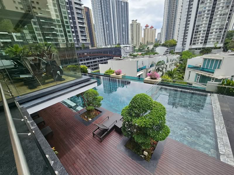 Kondominium untuk Disewa di Kiara 9 Residency - Martin Lee - Pool - PropertyGuru.com.my
