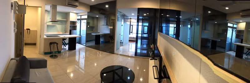 Servis Apartment untuk Dijual di Eve Suite / NZX Square - Tien Ee Yap - Living Room - PropertyGuru.com.my