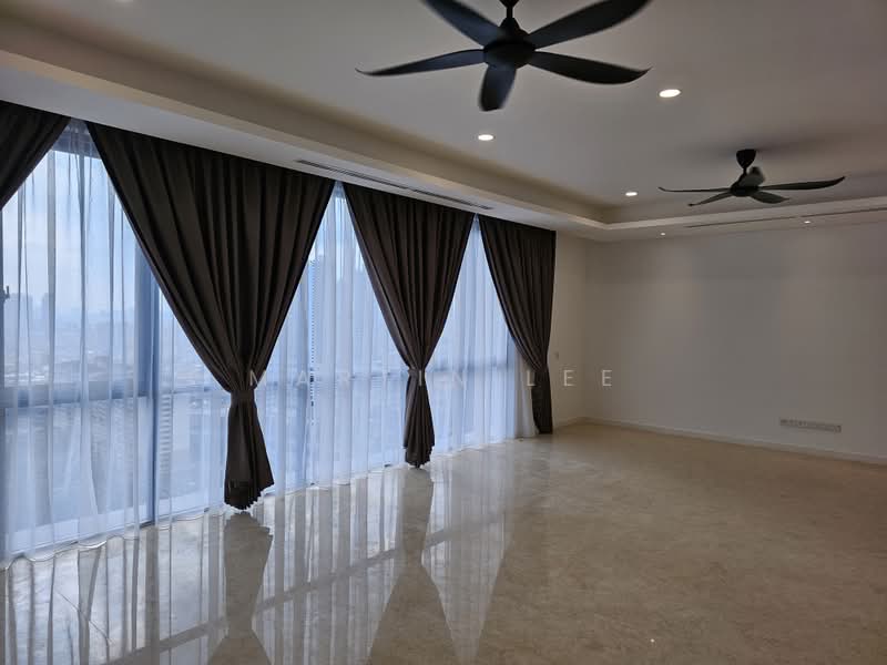 Kondominium untuk Disewa di Capella Embassy (D'Rapport Residences) - Martin Lee - Living Room - PropertyGuru.com.my