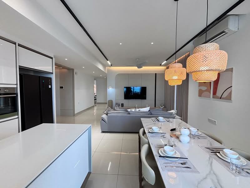 Condominium for Sale at The Marin at Ferringhi - Jia Li - Living Room - PropertyGuru.com.my