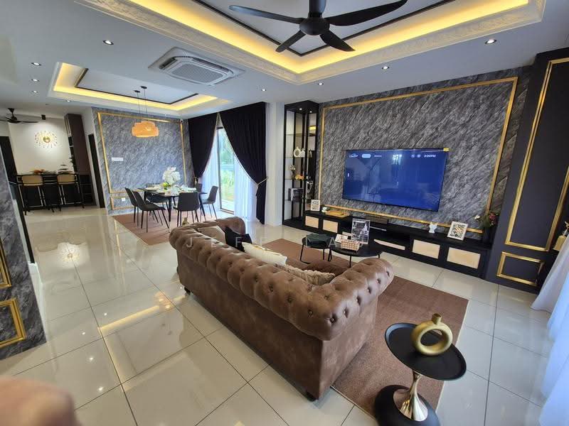 Rumah Berkembar untuk Dijual di Bertam Perdana 3 (Kepala Batas) - Jeff Lau - Living Room - PropertyGuru.com.my