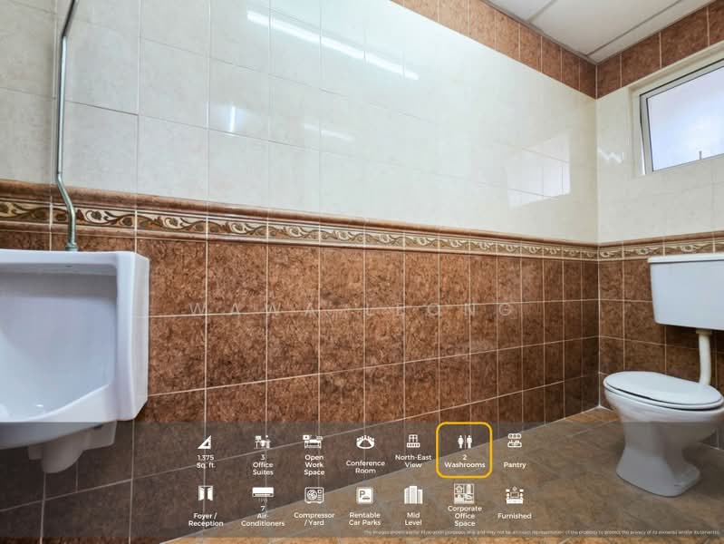 Kedai / Pejabat untuk Disewa di Petaling Jaya (Selangor) - Wawa Leong - Washroom - PropertyGuru.com.my