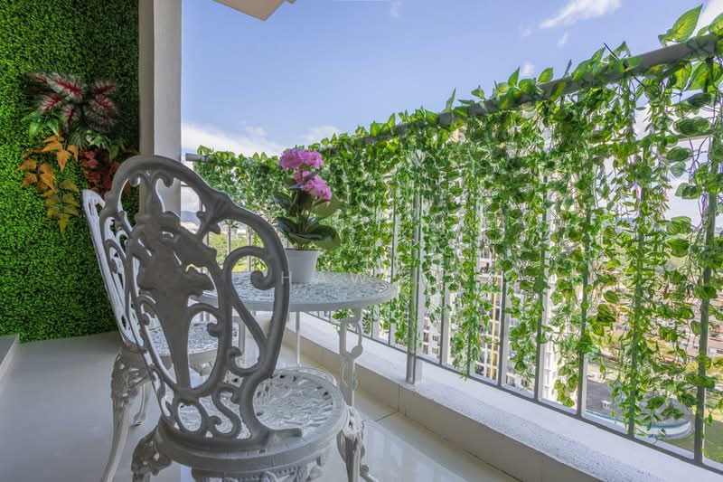 Servis Apartment untuk Disewa di Pertama Residency - Haw . - Balcony - PropertyGuru.com.my