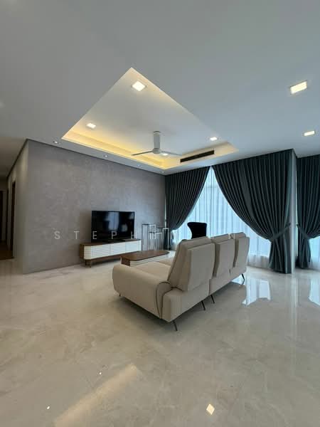 Kediaman Servis untuk Dijual di Quadro Residences - Stephen Ong - Living Room - PropertyGuru.com.my