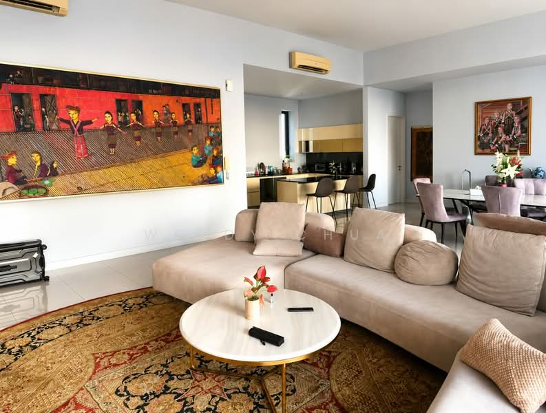 Kondominium untuk Disewa di Five Stones - Wendy Chua - Living Room - PropertyGuru.com.my