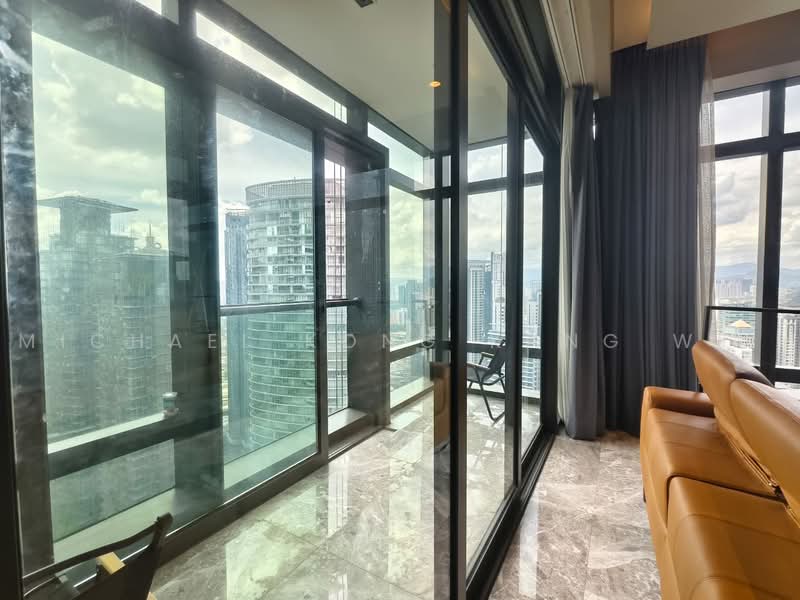 Service Residence for Rent at Four Seasons Place - Michael Kong Kang Wei - Balcony - PropertyGuru.com.my