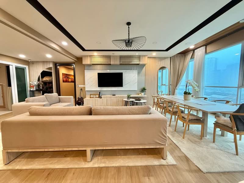 Servis Apartment untuk Dijual di Uptown Residences - Azli Ibrahim - Living Room - PropertyGuru.com.my