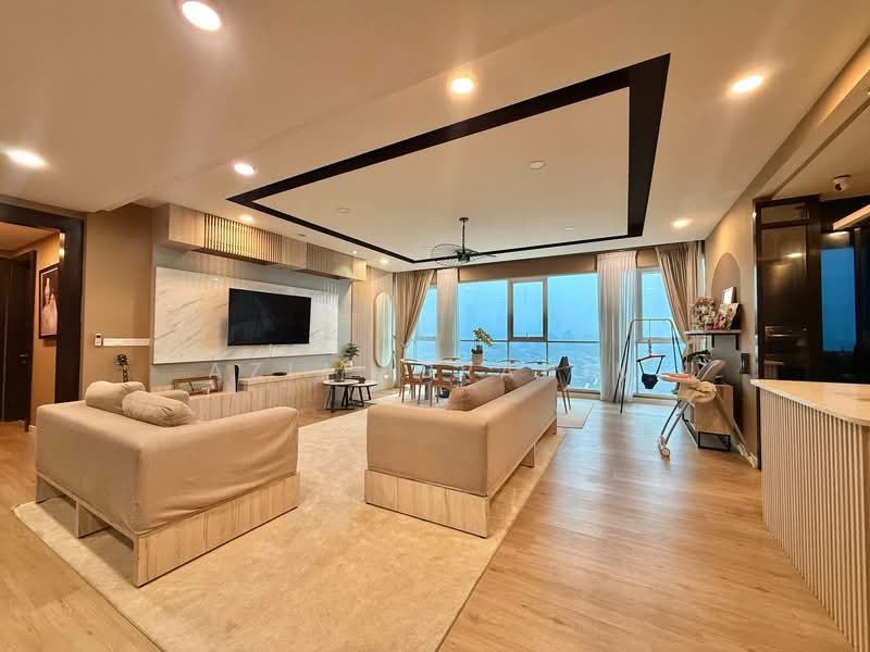 Servis Apartment untuk Dijual di Uptown Residences - Azli Ibrahim - Living Room - PropertyGuru.com.my