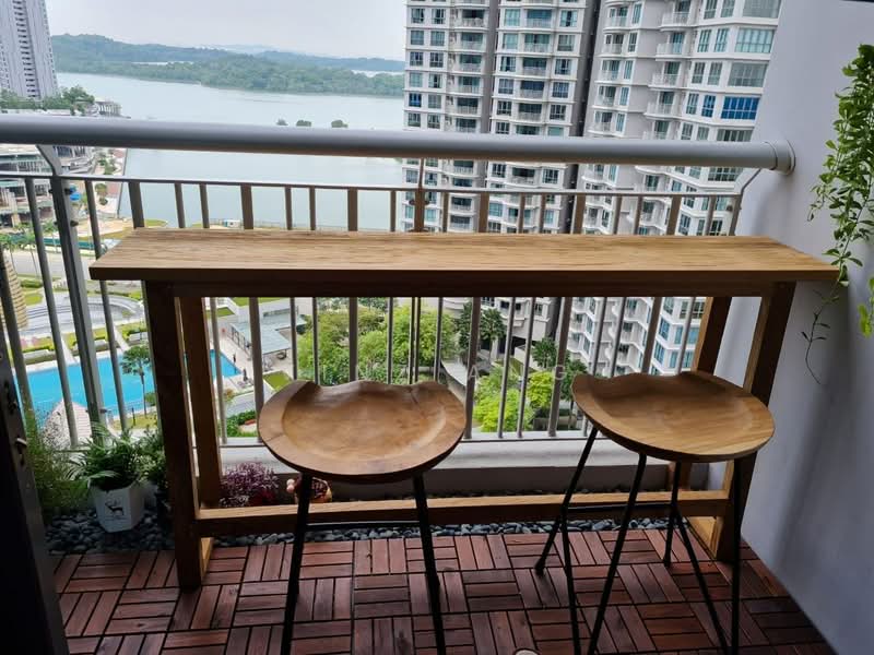 Servis Apartment untuk Disewa di Teega Suites - Vinz Ang - Balcony - PropertyGuru.com.my