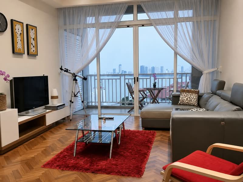 Kondominium untuk Dijual di City Residence - Ray Fun - Living Room - PropertyGuru.com.my
