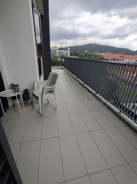 Service Residence for Rent at Serviced Residence @ Fera Residence @ The Quartz WM - Jeannie Teoh - Balcony - PropertyGuru.com.my