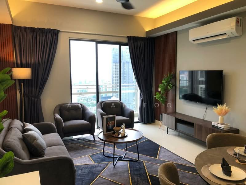 Service Residence for Rent at The Sentral Suites - Adrian Foo - Living Room - PropertyGuru.com.my