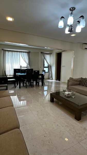 Kondominium untuk Dijual di The Capsquare Residences - Zarema Kulbuzheva - Living Room - PropertyGuru.com.my