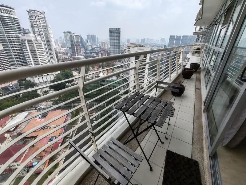 Condominium for Rent at Idaman Residence - Pearl Chong - Balcony - PropertyGuru.com.my