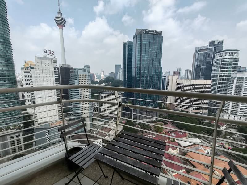 Condominium for Rent at Idaman Residence - Pearl Chong - Balcony - PropertyGuru.com.my