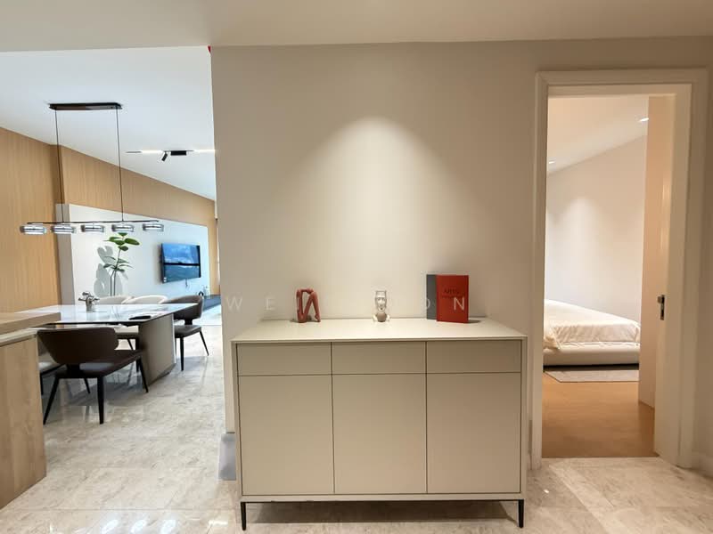 Service Residence for Rent at TRX Residences - Weis Oon - Living Room - PropertyGuru.com.my