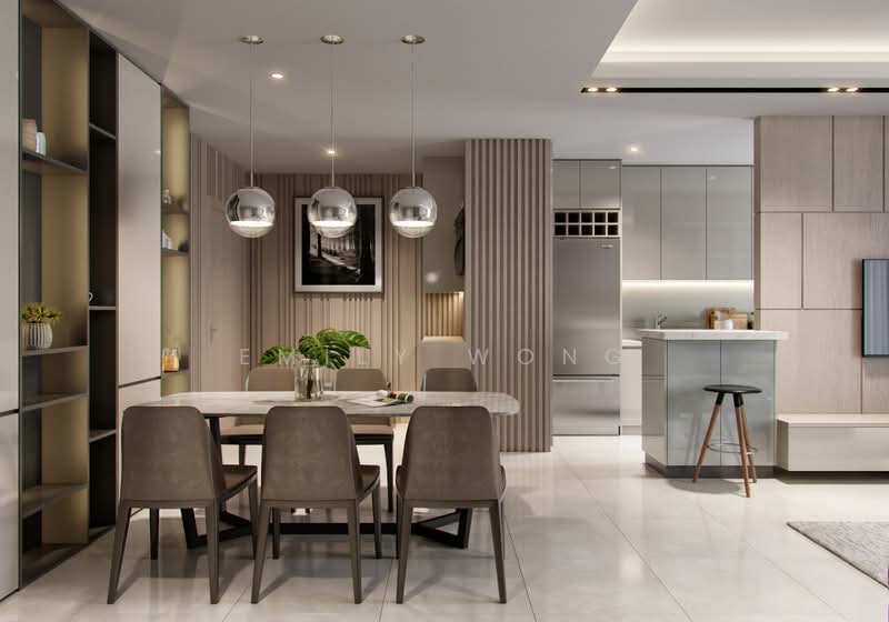 Servis Apartment untuk Dijual di NewUrban - Emily Wong - Dining Room - PropertyGuru.com.my