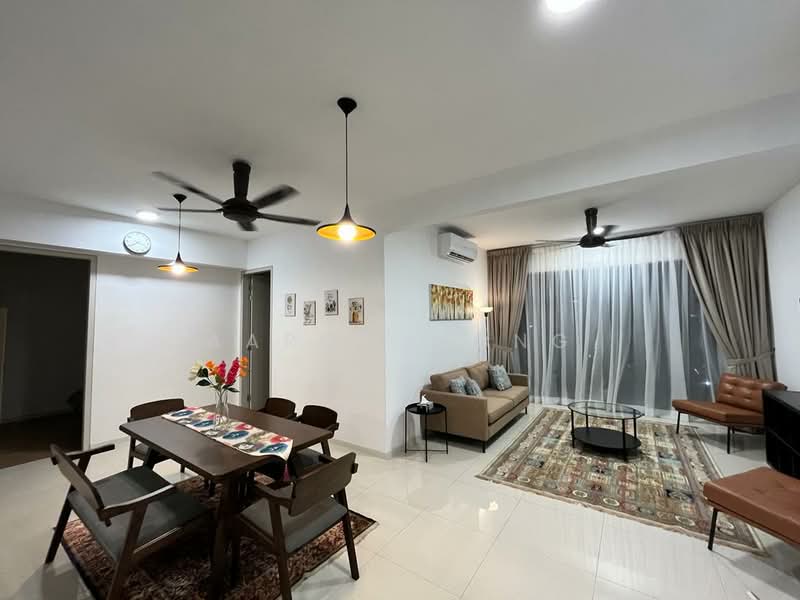 Servis Apartment untuk Disewa di Sunway Belfield - Aaron Wong - Living Room - PropertyGuru.com.my