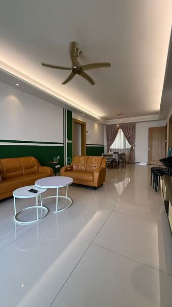 Service Residence for Rent at R&F Princess Cove Phase 1 - Bosco Eng - Living Room - PropertyGuru.com.my