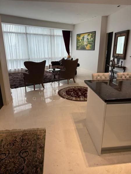 Service Residence for Sale at Banyan Tree Signatures - Michael Kong Kang Wei - Living Room - PropertyGuru.com.my