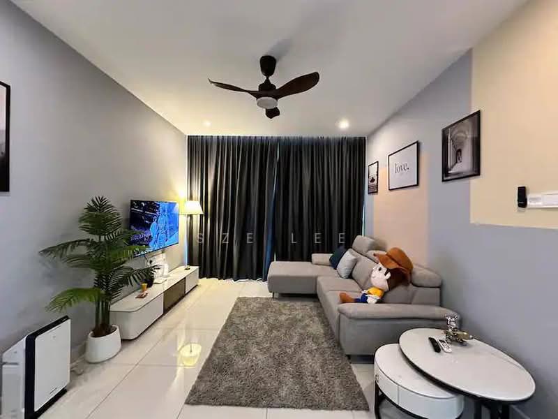 Servis Apartment untuk Disewa di Southkey Mosaic - Sze Lee - Living Room - PropertyGuru.com.my