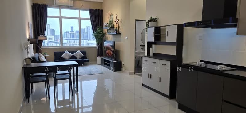 Service Residence for Sale at Vue Residences - Angeline Cheng - Living Room - PropertyGuru.com.my