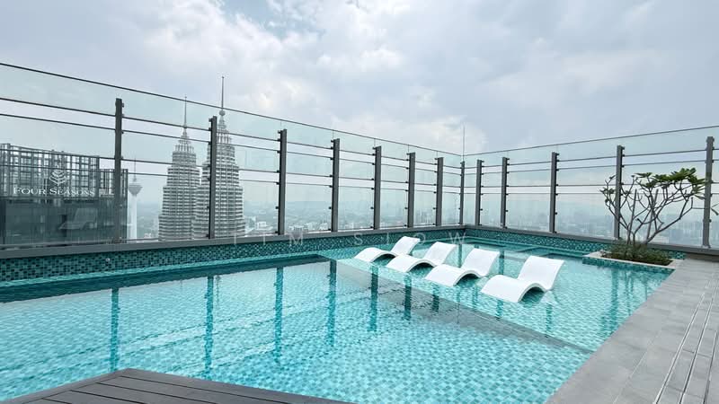 Servis Apartment untuk Disewa di SO Sofitel Kuala Lumpur Residences - Tim Siow - Pool - PropertyGuru.com.my