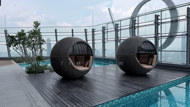 Servis Apartment untuk Disewa di SO Sofitel Kuala Lumpur Residences - Tim Siow - Pool - PropertyGuru.com.my