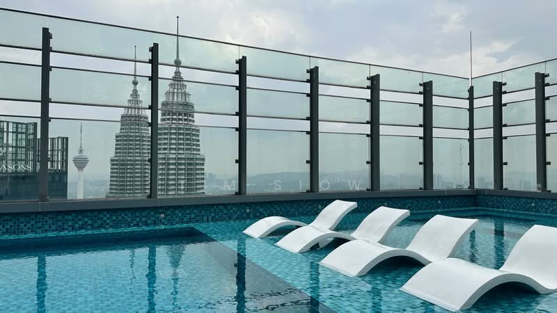 Servis Apartment untuk Disewa di SO Sofitel Kuala Lumpur Residences - Tim Siow - Pool - PropertyGuru.com.my
