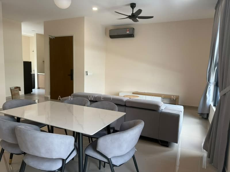 Servis Apartment untuk Disewa di The Parque Residences - Tan Wei Chuen - Living Room - PropertyGuru.com.my