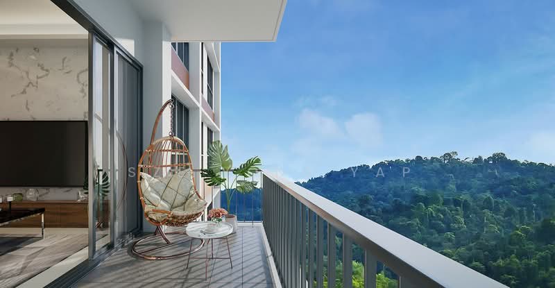 Service Residence for Sale at Serviced Residence @ Sunway D'hill Residences - Sze Yong Yap - Balcony - PropertyGuru.com.my