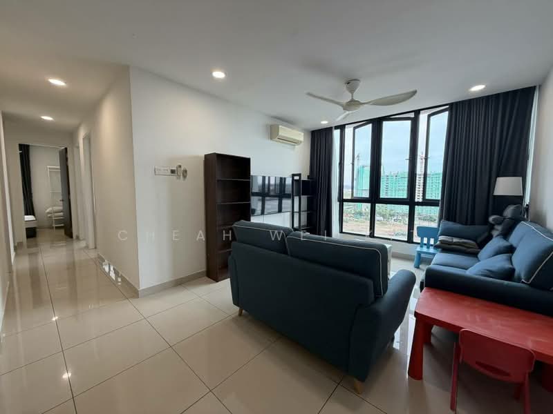 Servis Apartment untuk Disewa di H2O Residences - Cheah Wei Kit - Living Room - PropertyGuru.com.my