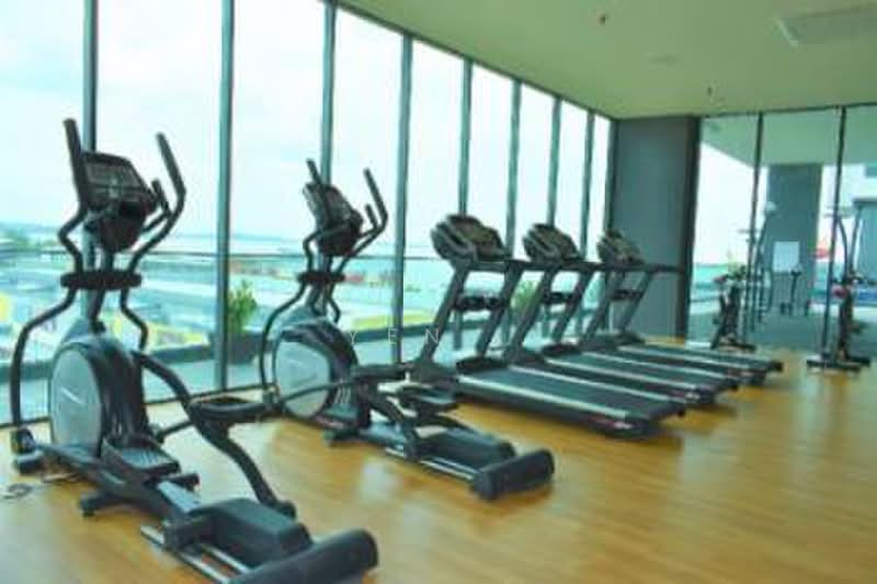 Servis Apartment untuk Dijual di D'Wharf Residence - Yen . - Gym - PropertyGuru.com.my