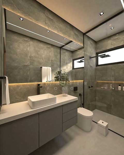 Servis Apartment untuk Dijual di The Connaught One - Jennifer Pong - Bathroom - PropertyGuru.com.my
