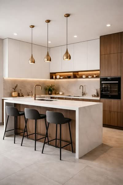Servis Apartment untuk Dijual di The Connaught One - Jennifer Pong - Kitchen - PropertyGuru.com.my