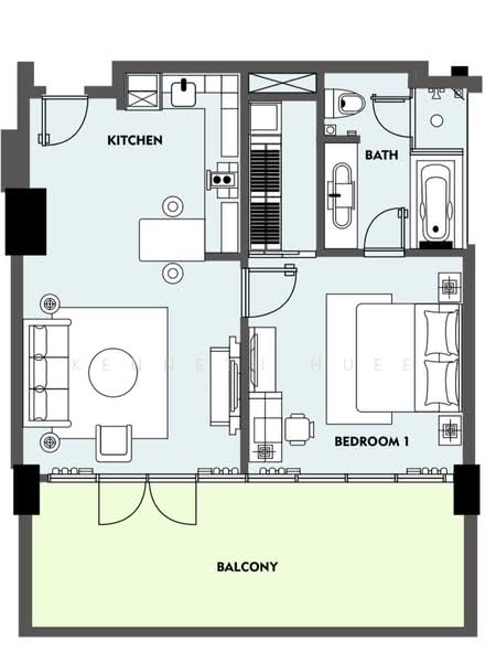 Service Residence for Rent at Cormar Suites (Fraser Place (Lot 163)) - Kenneth Huee - PropertyGuru.com.my